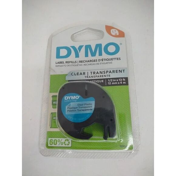 Dymo Clear Letra Tag Labels Model# 16952 New - Picture 9 of 9